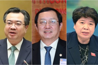 Miễn nhiệm hai bộ trưởng và một ủy viên Ủy ban Thường vụ Quốc hội 