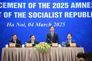 Công bố quyết định đặc xá năm 2025 của Chủ tịch nước