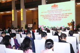 Khai trương Bảo tàng Quốc hội, phát hành bộ tem kỷ niệm 80 năm Quốc hội Việt Nam