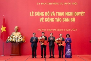 Bí thư Hà Nội Trần Đức Thắng giữ chức Trưởng đoàn Đại biểu Quốc hội Hà Nội