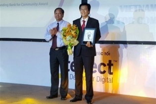 Agribank được vinh danh “Ngân hàng vì cộng đồng năm 2015"