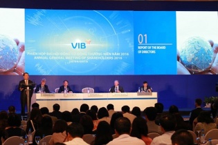 ĐHĐCĐ VIB 2016: Chi cổ tức “khủng” 25%, dự kiến lên sàn năm 2018