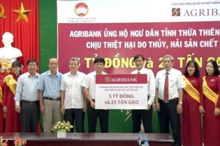 Thiệt hại nặng vì Formosa, Agribank vẫn gồng mình hỗ trợ ngư dân