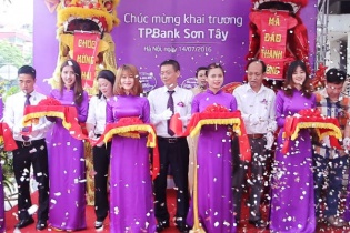 TPBank khai trương điểm giao dịch mới tại thị xã Sơn Tây