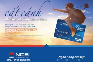 Thanh toán vé máy bay trực tuyến và vé tàu Tết cùng NCB