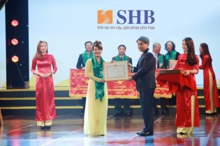 CEO và ngân hàng SHB được vinh danh
