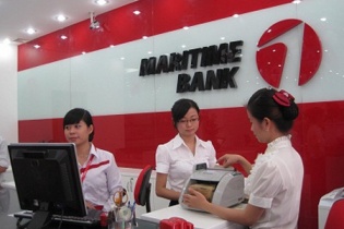 9 tháng, lợi nhuận thuần của Maritime Bank tăng 7%  