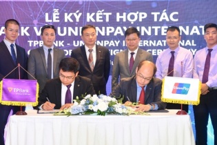 Bắt tay "đại gia" thanh toán UnionPay, TPBank nhắm vào du khách Trung Quốc, Hàn Quốc