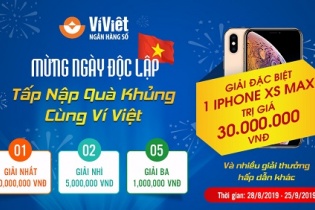 LienVietPostBank tri ân khách hàng nhân dịp quốc khánh 2/9 