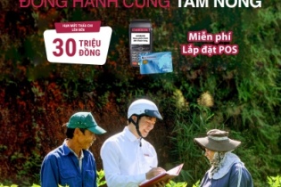 Agribank miễn phí phát hành thẻ, cho vay thấu chi lên tới 30 triệu với khách hàng nông thôn 