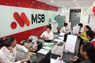 MSB tặng nước rửa tay, miễn phí chuyển khoản để "dụ" khách hàng giao dịch trực tuyến