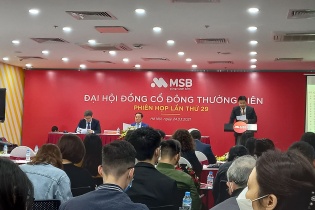 ĐHĐCĐ MSB: Phủ nhập sáp nhập PG Bank, lợi nhuận quý I/2021 tăng gấp 4 lần