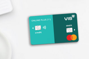 Ưu đãi ngập tràn với thẻ Online Plus 2in1 của VIB