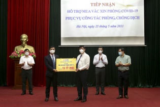 SHB ủng hộ 15 tỷ đồng mua vaccine phòng Covid-19