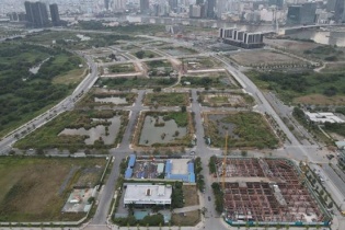 Loạt ngân hàng phải báo cáo tình hình cấp tín dụng cho doanh nghiệp đấu giá đất Thủ Thiêm