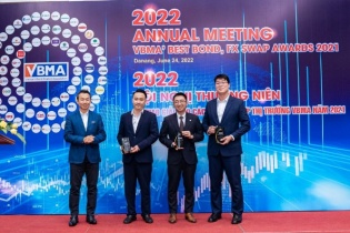 LienVietPostBank được vinh danh cao nhất trong giải thưởng Nhà tạo lập thị trường của VBMA  