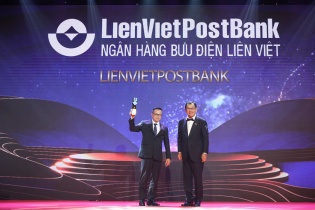 LienVietPostBank nhận giải thưởng “Doanh nghiệp xuất sắc châu Á 2022” 