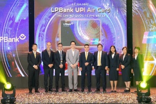 LPBank và UnionPay chính thức phát hành Thẻ ghi nợ quốc tế phi vật lý