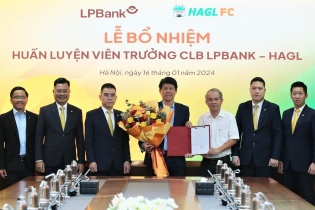 Ông Vũ Tiến Thành trở thành tân HLV trưởng CLB Bóng đá LPBank Hoàng Anh Gia Lai   