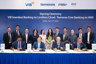 VIB triển khai dự án Core banking Temenos trên nền tảng đám mây AWS  