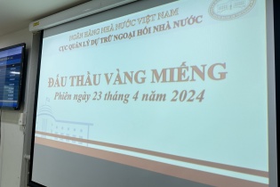80% vàng đấu thầu bị “ế” vì giá cao