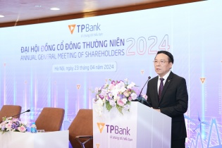 ĐHĐCĐ TPBank:  Lợi nhuận tăng 34%, chia cổ tức 25% bằng tiền và cổ phiếu  