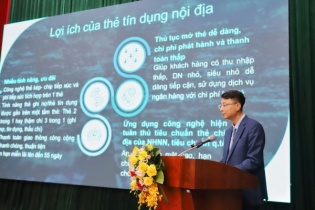 Thanh toán không dùng tiền mặt tăng gần 57%, dư địa lớn phát triển thẻ tín dụng nội địa