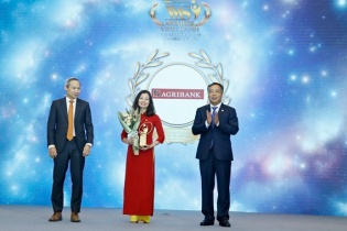 Agribank được vinh danh 3 sản phẩm, dịch vụ tài chính tiêu biểu