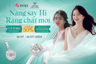 Tuyệt chiêu săn trang sức kim cương "vừa túi tiền"