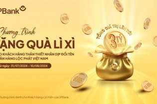 Ngân hàng Lộc Phát Việt Nam (LPBank) “lì xì” khách hàng nhân dịp đổi tên   