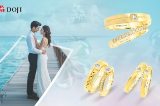 Cơ hội vi vu Maldives khi mua trang sức cưới DOJI