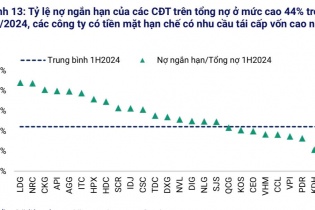 Có đến 50% trái phiếu bất động sản nguy cơ chậm trả 12 tháng tới