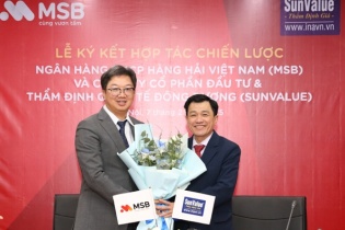 MSB ký kết hợp tác chiến lược với SunValue
