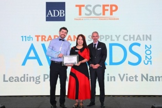  TPBank được ADB vinh danh với hai giải thưởng lớn trong lĩnh vực tài trợ thương mại
