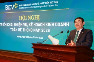 Tổng tài sản BIDV đã vượt 3,25 triệu tỷ đồng, đạt 36.000 tỷ đồng lợi nhuận năm 2025