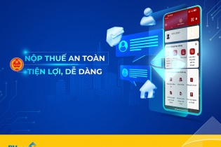 PVcomBank tiên phong mở rộng thanh toán nghĩa vụ tài chính đất đai trực tuyến trên ứng dụng eTax Mobile