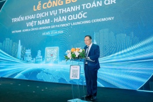Việt Nam - Hàn Quốc ra mắt dịch vụ thanh toán QR xuyên biên giới