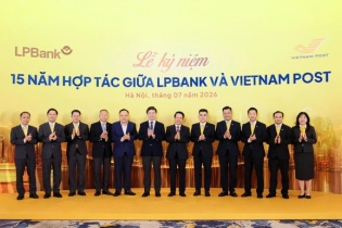 LPBank và Vietnam Post nâng tầm hợp tác chiến lược, hướng tới mô hình ngân hàng - bưu điện tiêu biểu của Việt Nam và khu vực