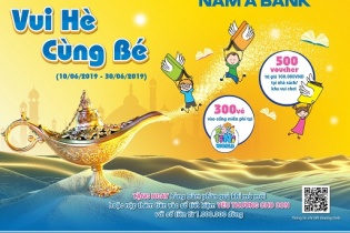 Gửi tiết kiệm, rinh quà cho bé yêu tại Nam A Bank