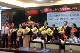 Ông Vũ Quang Lãm chính thức nhận ghế "nóng" Chủ tịch Hội đồng quản trị Saigonbank