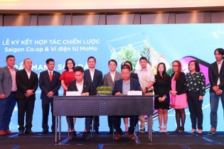 Saigon Co.op bắt tay MoMo đẩy mạnh thanh toán không dùng tiền mặt tại siêu thị