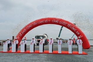 Cảng Quốc tế Long An hoàn tất giai đoạn 1, khởi công giai đoạn 2