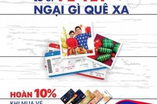 SCB triển khai chương trình "Lo gì vé Tết - ngại gì quê xa"