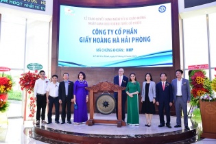 18 triệu cổ phiếu Công ty Giấy Hoàng Hà Hải Phòng niêm yết trên HoSE