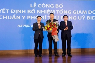 Ông Lê Ngọc Lâm trở thành tân Tổng giám đốc BIDV 