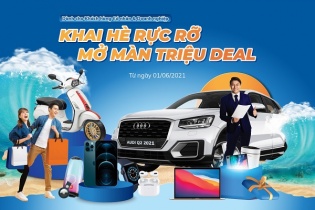 Sacombank "khai hè rực rỡ - mở màn triệu deal"
