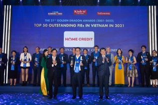 Home Credit Việt Nam có tên trong Top 50 doanh nghiệp FDI tiêu biểu năm 2021-2022