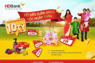 Chào xuân Quý Mão, trải nghiệm game "đỉnh cao" cùng HDBank 