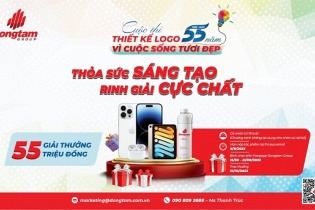 DongTam Group phát động cuộc thi thiết kế logo 55 năm ngày sáng lập thương hiệu 