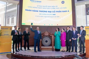 Cổ phiếu NAB của Nam A Bank chính thức chào sàn HoSE 